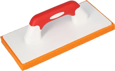 Produktbild von STUBAI Reibebrett feiner Schwammgummi 20 mm | 280 x 140 mm | Profi Kunststoffreibebrett für Verputzarbeiten, Betonarbeiten und zum Fliesenlegen im Innen- als auch im Außenbereich