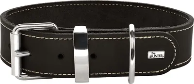 Produktbild von Hunter Halsband Aalborg Special schwarz, Größe: S-M (50) / Breite: 3,5 cm