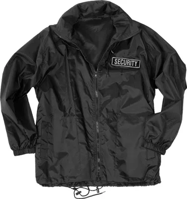 Produktbild von Security Windbreaker, schwarz