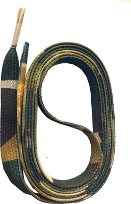 Produktbild von SNORS bedruckte Schnürsenkel flach - ARMY / CAMOUFLAGE - 10mm - 140cm