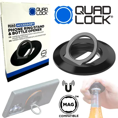 Produktbild von QUAD LOCK MAG Handy System Ringhalter Ständer Socket bediehn / Haltehilfe
