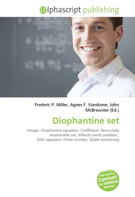 Produktbild von Diophantine set