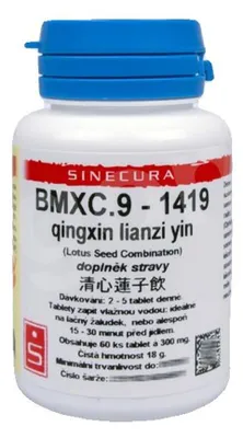 Imagen del producto de BMXC.9 - Qingxin Lianzi (extracto de hierbas) - comprimidos/tabletas SINECURA