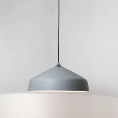 Produktbild von Astro Ginestra 400 - 1 Light Large Dome Deckenpendelleuchte Hellgrau, E27