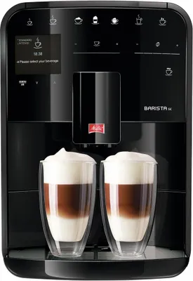 Obrázek produktu pro Melitta Barista SE, Espresso kávovar, Mletá káva, Vestavěný mlýnek, 1450 W, Černá