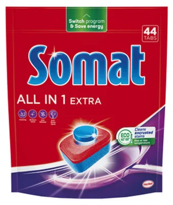 Produktbild von Somat All in 1 Extra Splmaschinentabs, 44 Stck