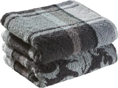 Produktbild von Erwin Müller Duschtuch Ludwigsburg" 2er-Pack grau 70x140 cm"