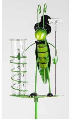 Produktbild von Gartenstecker mit Regenmesser Grashüpfer formano