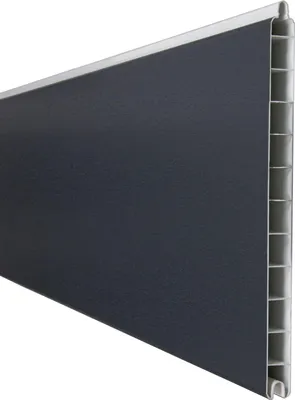 Produktbild von GroJa BasicLine PVC Stecksystem Premium Einzelprofil anthrazitgrau