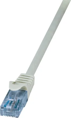 Produktbild von LogiLink CP3022U, 0,5 m, Cat6a, U/UTP (UTP), RJ-45, RJ-45, Grau
