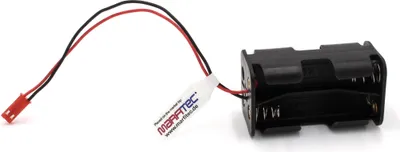 Produktbild von Batterie Box kompatibel mit JST BEC - 4 x AA - 6 V