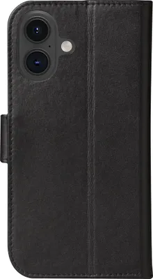 Produktbild von dbramante1928 Copenhagen - Flip-Hülle für Mobiltelefon - genarbtes Leder - Schwarz - für Apple iPhone 16