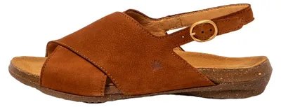 Image de El Naturalista Sandales pour Femme N5558 NOBUCK LAVADO CUERO / WAKATAUA Couleur Marron