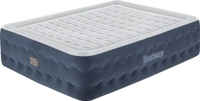 Image de Bestway® TriTech™ Lit à air double TruLeisure™ avec surface antimicrobienne & pompe électrique intégrée 203 x 152 x 51 cm