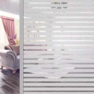 Imagen del producto de Película adhesiva para ventanas, tipo vidrio esmerilado, 40 x 200 cm, para proteger la privacidad en salones