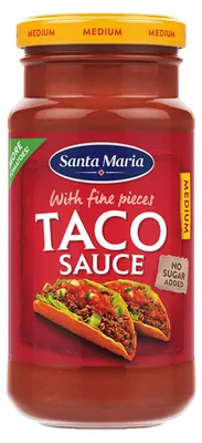 Zdjęcie produktu dla Santa Maria Taco Sauce średnio pikantny pomidorowy idealny do tortilli 230g