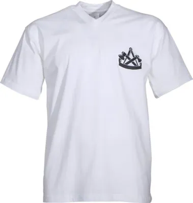 Produktbild von JOB T-Shirt TASSO ZIMMERER weiß V-Ausschnitt | 5295 L