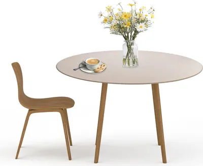 Produktbild von 35.4",Runde Tischdecke wasserdichte Polyurethanknitterfreie fleckenabweisende Tischdecke für runden Tisch,Beige