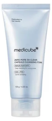 Obrázek produktu pro Medicube Zero Pore SA Clear Capsule Čisticí pěna 120 g