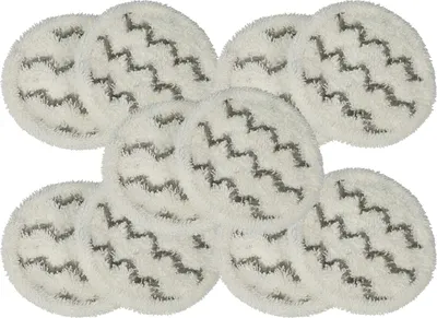 Produktbild von vhbw 10x Wischtuch Ersatz für Vileda 169838 für Bodenwischer - Mopptuch, Wischmopp-Pad