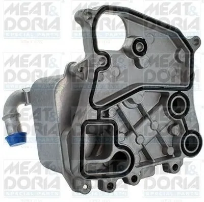 Produktbild von MEAT & DORIA 95123 Ölkühler Motoröl für AUDI A4 Avant (8K5, B8) Q5 (8RB) A5 Sportback (8TA) A6 Limousine (4G2, 4GC, C7) A5 Coupe (8T3)