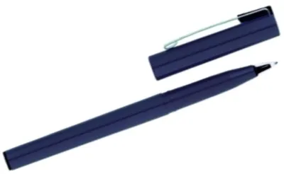 Produktbild von Federschreiber mit Plastikspitze schwarz Packung mit 12 Stück