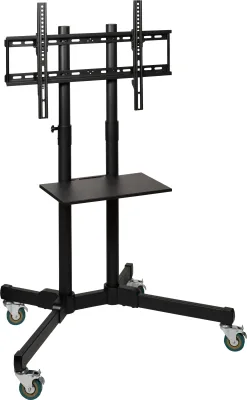 Produktbild von VIVanco™TV-Rollständer für 108 cm (43") bis 215,9 cm (85") TV-Geräte, höhenverstellbar (61004)