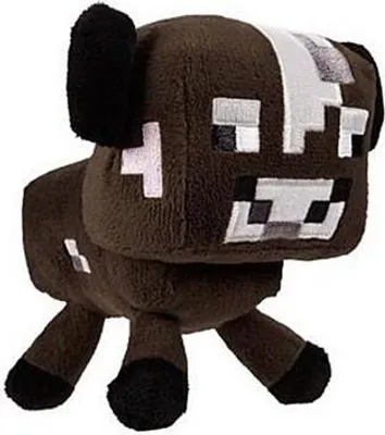 Produktbild von Merc Minecraft Plüsch braune Kuh