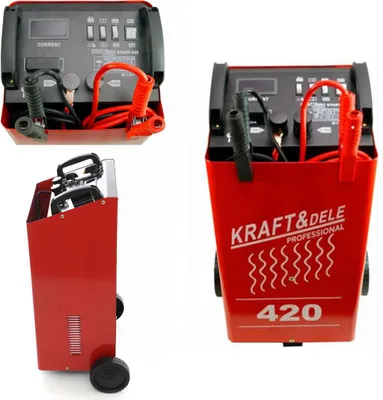 Zdjęcie produktu dla Prostownik z rozruchem 250A 12/24V Kraft&Dele KD1915