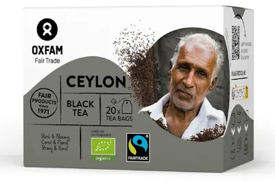 HERBATA CZARNA FAIR TRADE BIO (20 x 1,8 g) 36 g - OXFAM