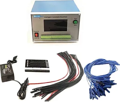 Image de Instrument d'équilibrage de la batterie, surveillance de la tension, alarmes de sécurité, avec câble de 16awg