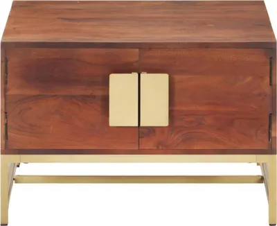 Produktbild von vidaXL Couchtisch Honigbraun 67x67x45 cm Akazie Massivholz