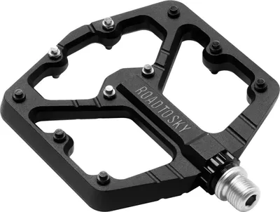 Immagine prodotto di ROCKBROS Road-to-Sky Pedali MTB Alluminio Pedali 9/16 BMX Road Bike Nero