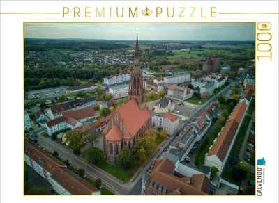 Produktbild von CALVENDO Puzzle Demmin | 1000 Teile Lege-Größe 64x48cm Foto-Puzzle für glückliche Stunden
