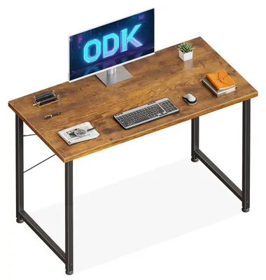 Produktbild von Schreibtisch mit Verstellbaren Beinen 100x48cm Braun