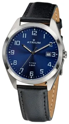Image de ATRIUM Montre Homme Titane A14-15 Cuir