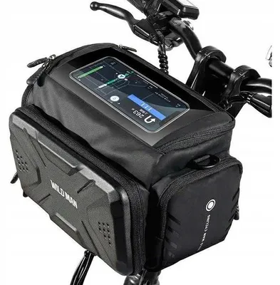 Produktbild von WILDMAN GS6 Lenkertasche Fahrrad Wasserdicht Schwarz