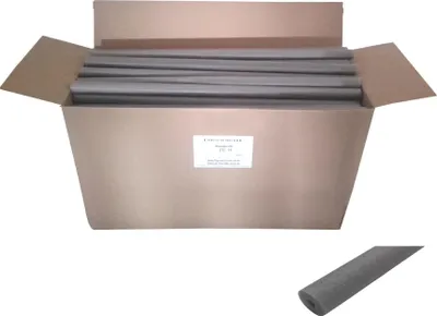 Produktbild von 25 x Fugen PE Rund Hohlprofil Rundschnur Ø 50mm x 1m grau geschlossenzellig