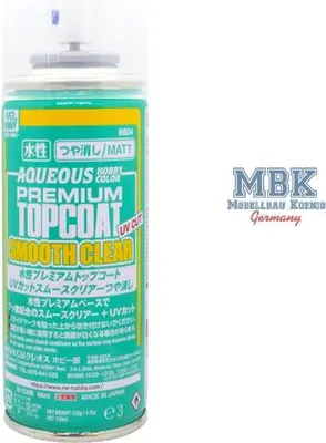 Produktbild von Mr. Hobby - Gunze B-604 - Aqueous Premium Top Coat UV-Cut Smooth Clear(Matt)