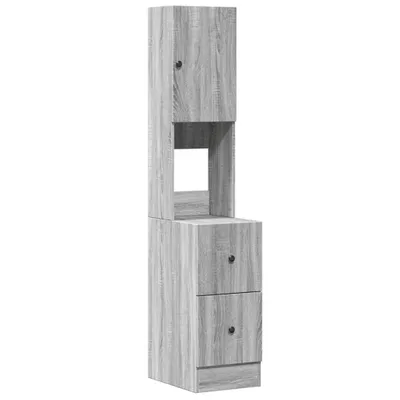 Immagine prodotto di vidaXL Armadio da cucina grigio Sonoma 35x50x180 cm materiale a base di legno