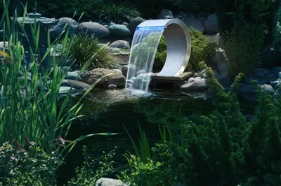 Produktbild von Ubbink Design-Wasserfall "Mamba LED"