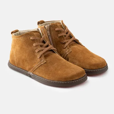 Produktbild von Magical Shoes, Modell SOHO, Cognacfarbene Wildleder, Größe 44 (EU)