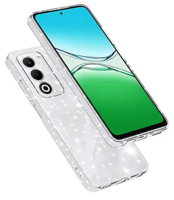 Produktbild von Techsuit - SparkleSkin Series glitzernde transparente Hülle für Oppo A5 4G / A5 5G – transparent