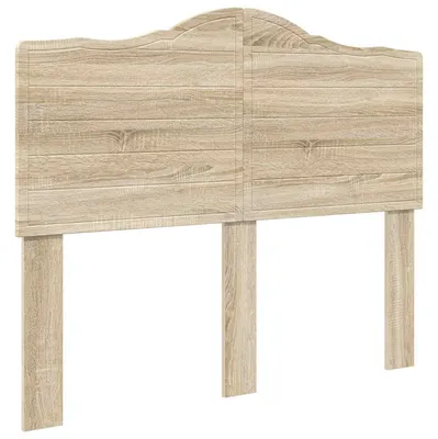 Image de Tête de lit vidaXL en bois composite chêne Sonoma