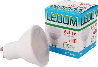 Produktbild von 1x GU10 7W LED Leuchtmittel 581 Lumen Spot Strahler Einbauleuchte Energiesparlampe Glühlampe 6500K Kaltweiß