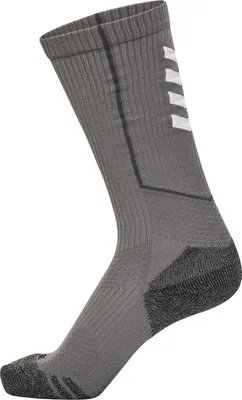 Produktbild von Hummel Pro Training Socken High grau weiß Gr 47-50
