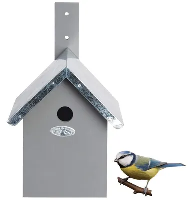 Productafbeelding van Nestkast voor Pimpelmees - Hout 18x19x31 cm