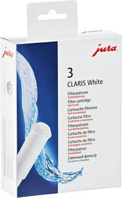 Produktbild von JURA Filterpatrone Claris white 3er Pack