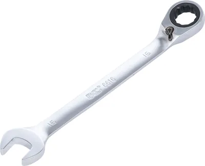 Imagen del producto de Llave combinada con trinquete BGS technic, peso: 188 g
