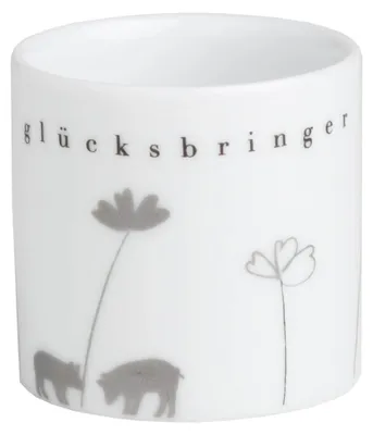 Produktbild von Räder Design Teelichthalter Helle Freude Herzlichen Glücksbringer (Klein)